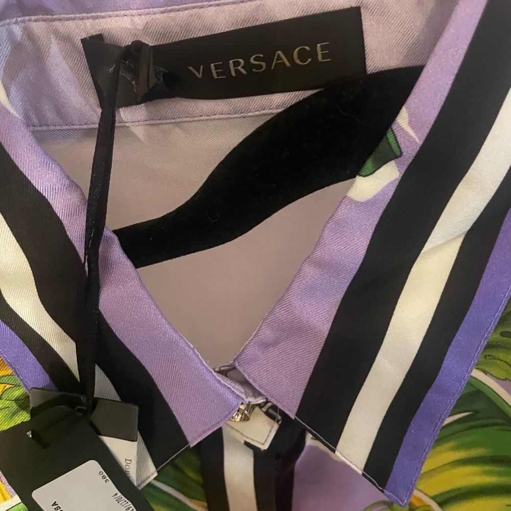 Versace Dress size 44 (8) Abito Donna Tessuto - Picture 14 of 15